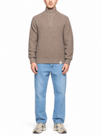 Maglia Block Eleven Corda mezza zip 01TARDELLI CORDA BLOCK ELEVEN 