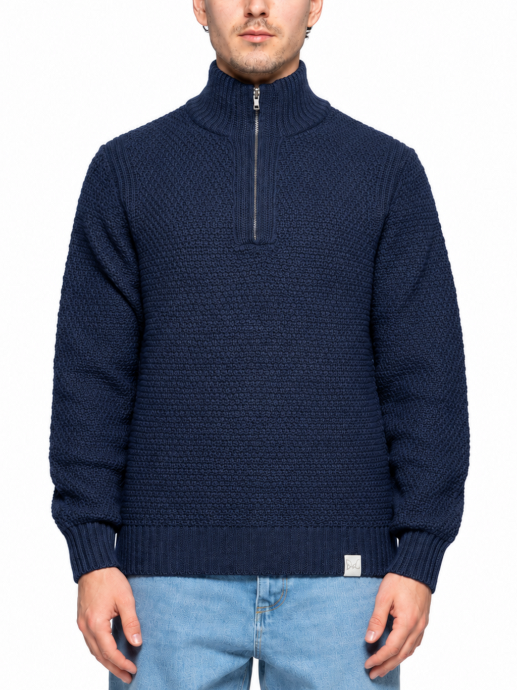 Maglia Block Eleven Blu mezza zip 01TARDELLI NOTTE BLOCK ELEVEN 