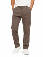 Chino Block Eleven Cognac Japan fit 05BL2654144 COGNAC BLOCK ELEVEN 
