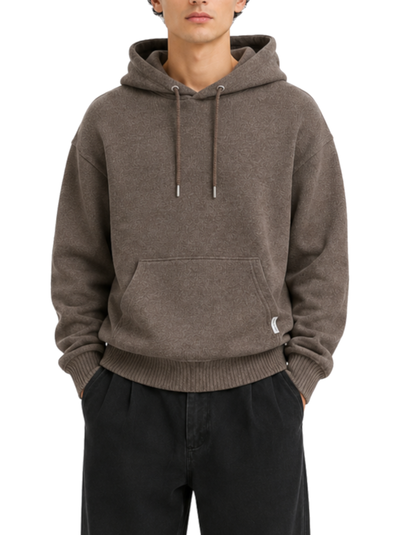 Maglia Block Eleven Moro cappuccio 43FI417162 MORO BLOCK ELEVEN 