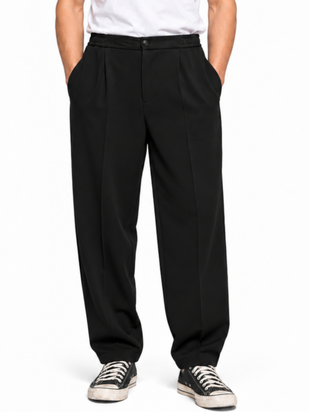 Pantalone Block Eleven Nero Japan fit 43PI442V2 NERO BLOCK ELEVEN 