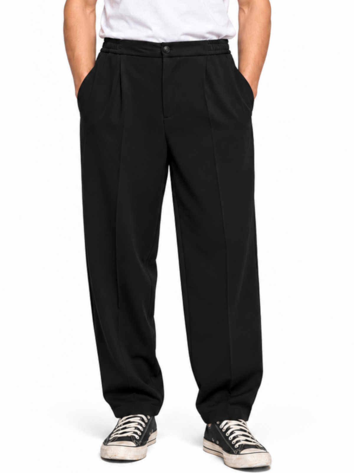Pantalone Block Eleven Nero Japan fit 43PI442V2 NERO BLOCK ELEVEN 