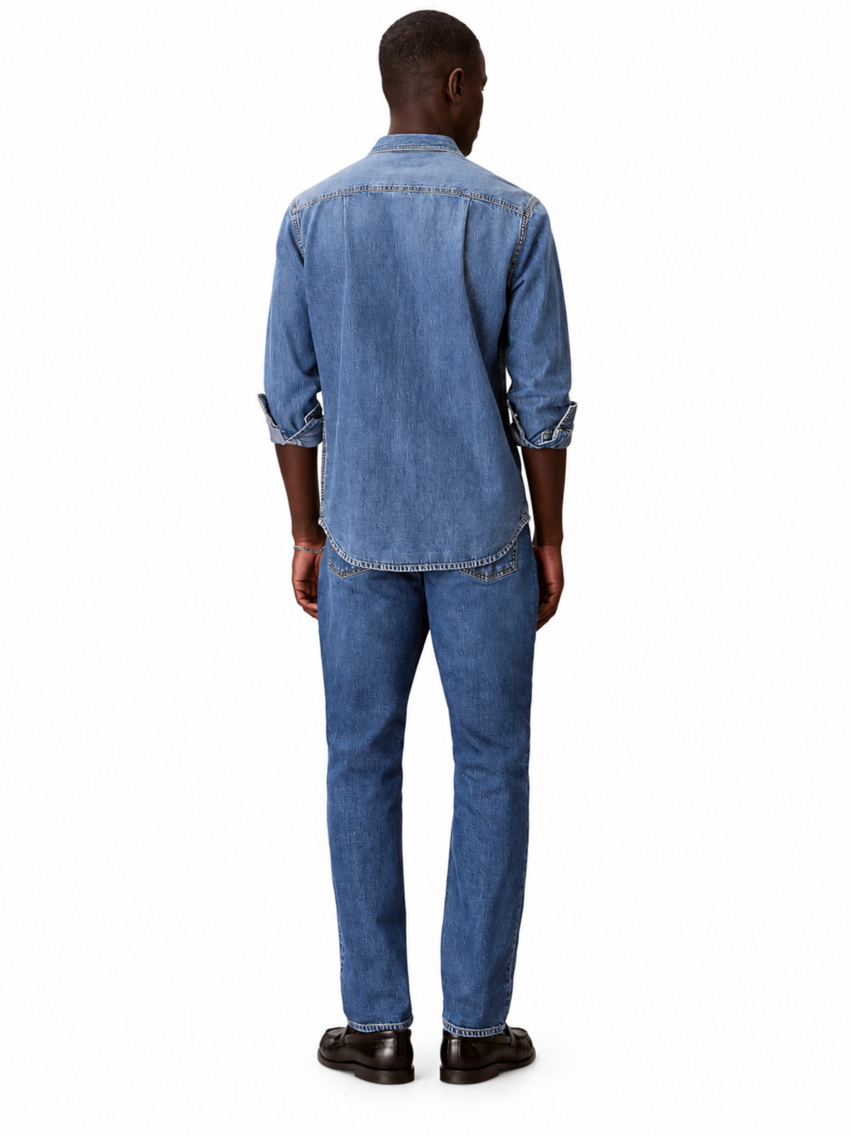 Jeans Calvin Klein Slim Hampton Medium Blue Denim LV04RB735G ASA CALVIN KLEIN 