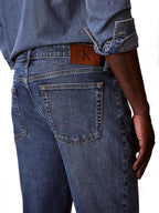 Jeans Calvin Klein Slim Hampton Medium Blue Denim LV04RB735G ASA CALVIN KLEIN 
