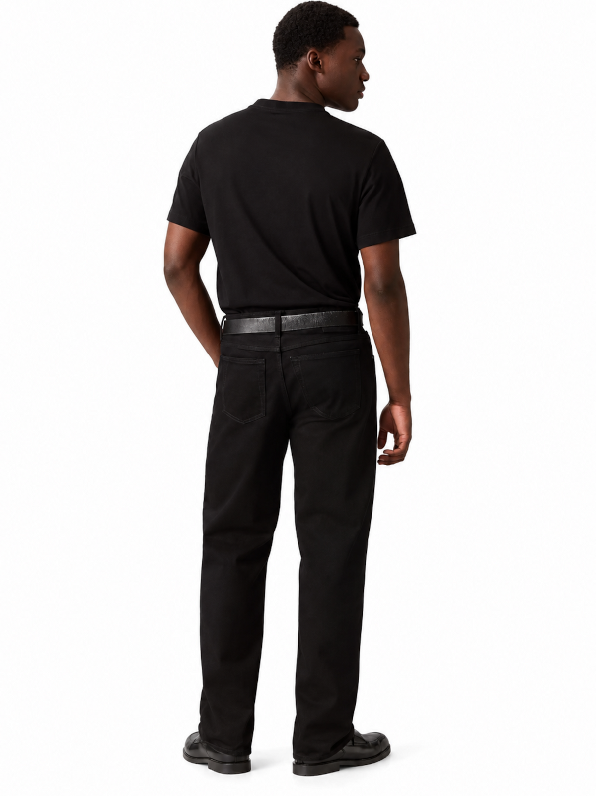 T-shirt Calvin Klein Nero Monologo LV04RB862G UB1 CALVIN KLEIN 