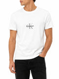 T-shirt Calvin Klein Bianco Monologo LV04RB866G YAF CALVIN KLEIN 