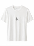 T-shirt Calvin Klein Bianco Monologo LV04RB866G YAF CALVIN KLEIN 