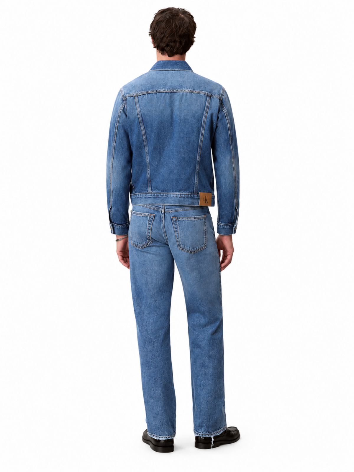 Jeans Calvin Klein Blue Denim 90S Straight LV04RF725G WE9 CALVIN KLEIN 