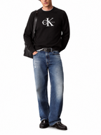 Maglia Calvin Klein Nero Logo LV04RH320G UB1 CALVIN KLEIN 