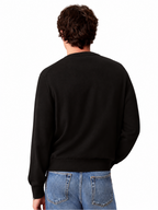 Maglia Calvin Klein Nero Logo LV04RH320G UB1 CALVIN KLEIN 