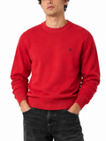 Maglia Calvin Klein Rosso Crew logo LV04RH325G 9HU CALVIN KLEIN 