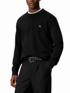 Maglia Calvin Klein Nero Crew logo LV04RH325G UB1 CALVIN KLEIN 