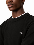 Maglia Calvin Klein Nero Crew logo LV04RH325G UB1 CALVIN KLEIN 