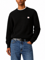 Maglia Calvin Klein Blu Waffle LV04RH326G UB1 CALVIN KLEIN 