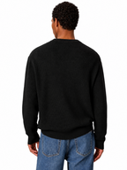 Maglia Calvin Klein Blu Waffle LV04RH326G UB1 CALVIN KLEIN 