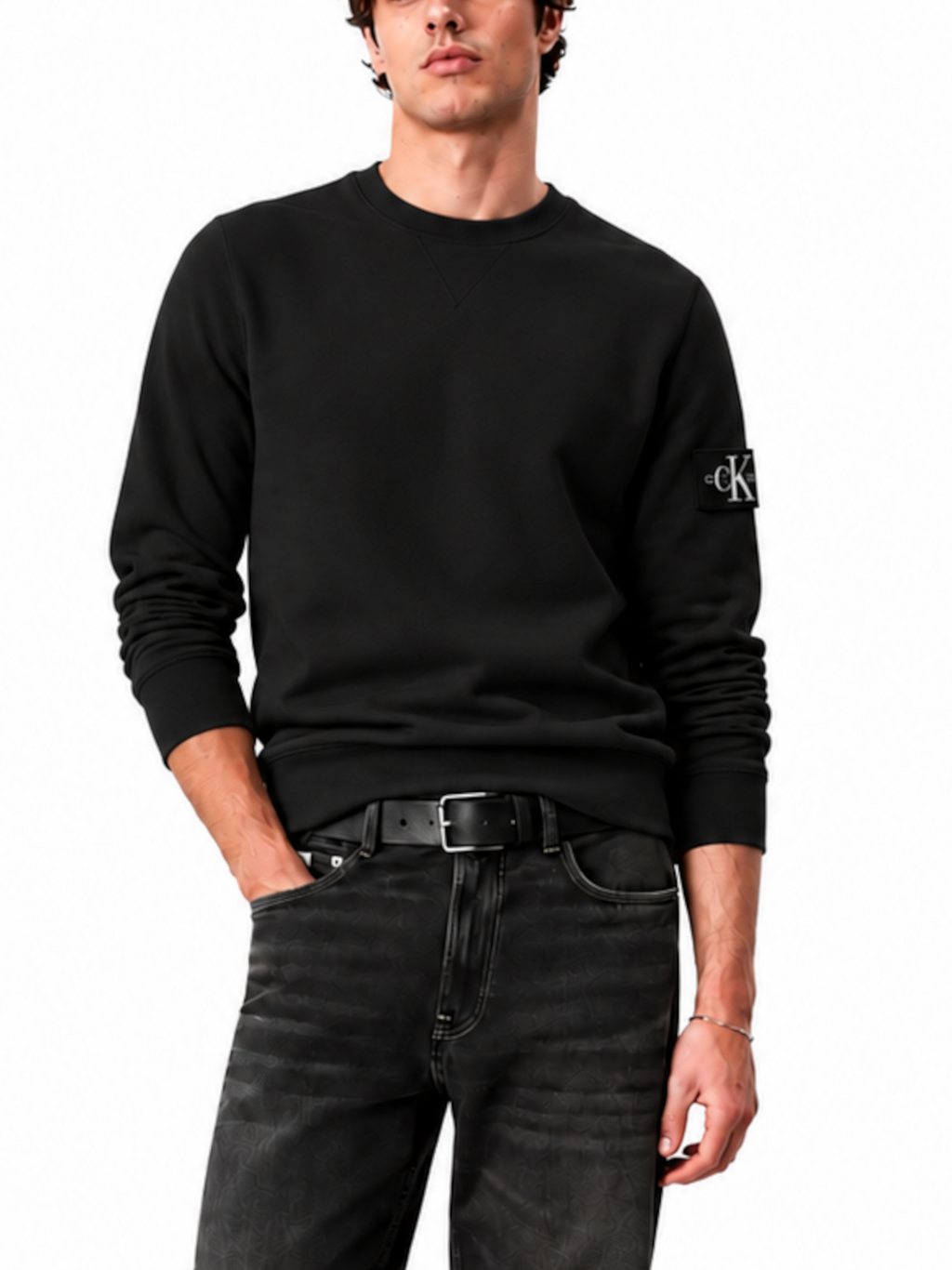 Felpa Calvin Klein AntraciteTerry LV04RJ200G 8MN CALVIN KLEIN 