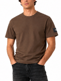 T-shirt Calvin Klein Marrone Badge LV04RJ206G WFM CALVIN KLEIN 