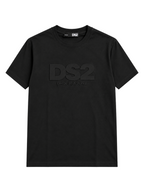 T-shirt DS2 Nero logo rilievo F62A304 NERO DS2 