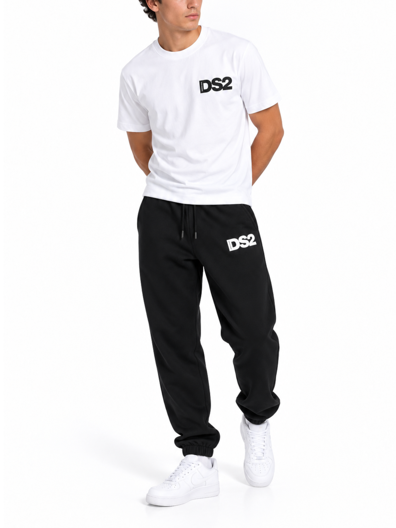 T-shirt DS2 Bianco basic F62A361 BIANCO DS2 