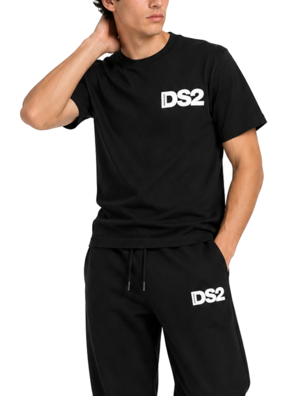 T-shirt DS2 Nero basic F62A361 NERO DS2 