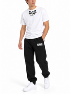 T-shirt DS2 Bianco logo collo F62A389 BIANCO DS2 
