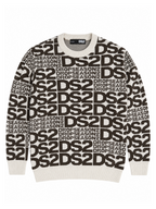 Maglia DS2 Crema multilogo F62A439 CREMA DS2 