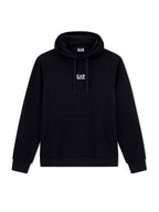 Felpa EA7 Nero Train core con cappuccio 8NPM37 1200 EA7 