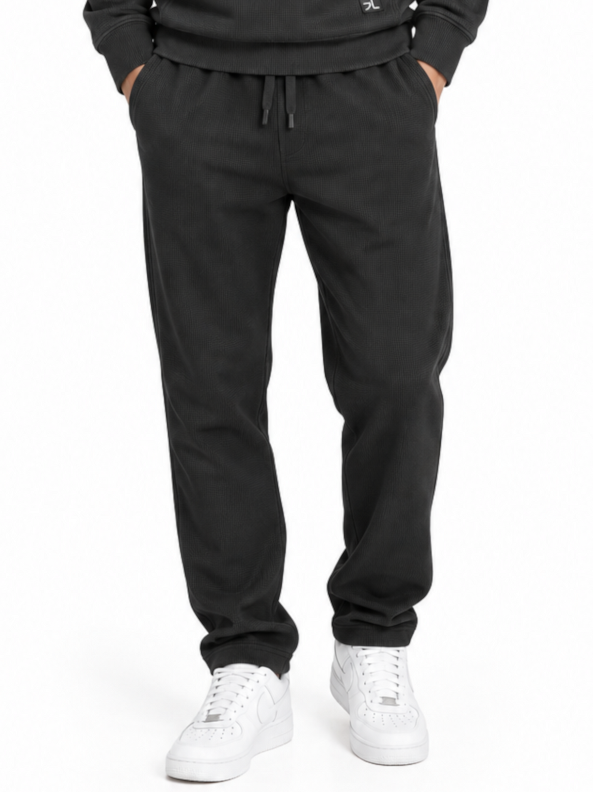 Pantalone Gianni Lupo Nero in felpa GL2325 NERO GIANNI LUPO 