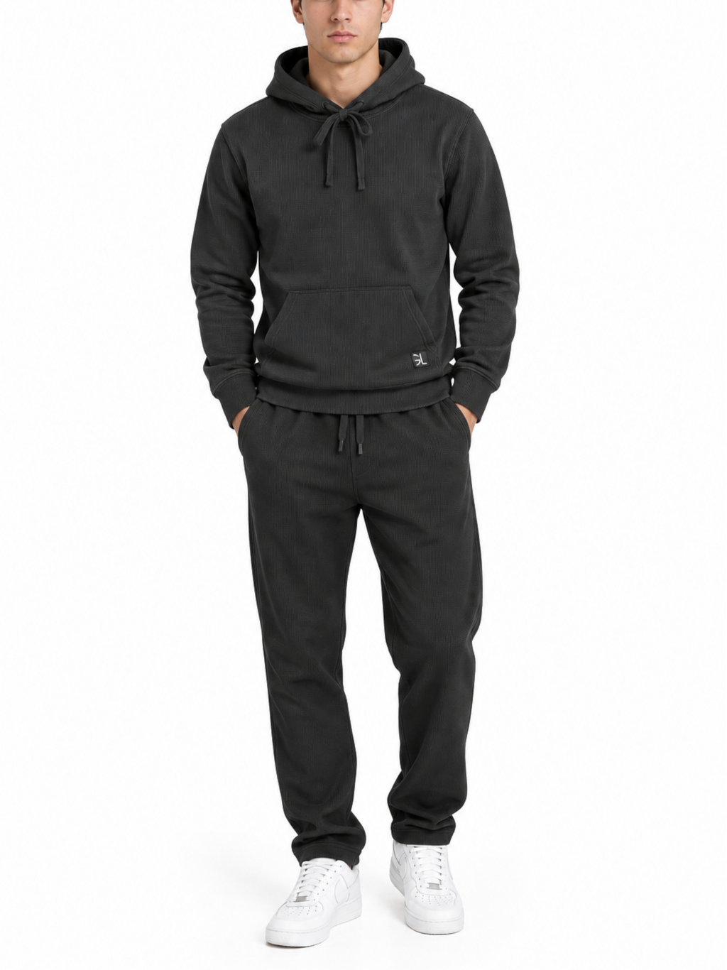 Pantalone Gianni Lupo Nero in felpa GL2325 NERO GIANNI LUPO 