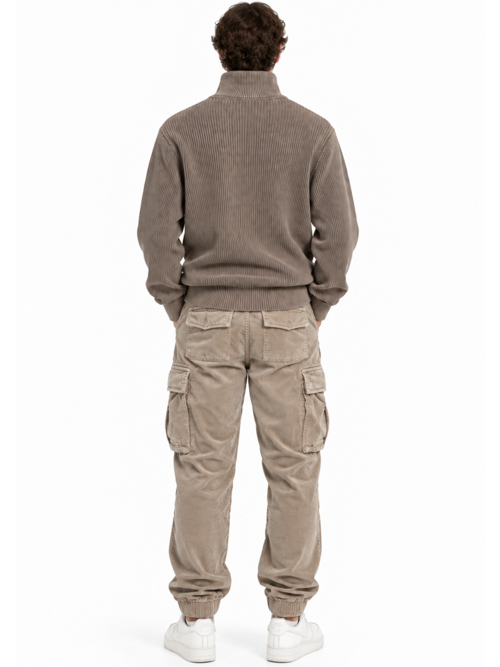 Pantalone Gianni Lupo Beige cargo in velluto GL2557 CAMEL GIANNI LUPO 
