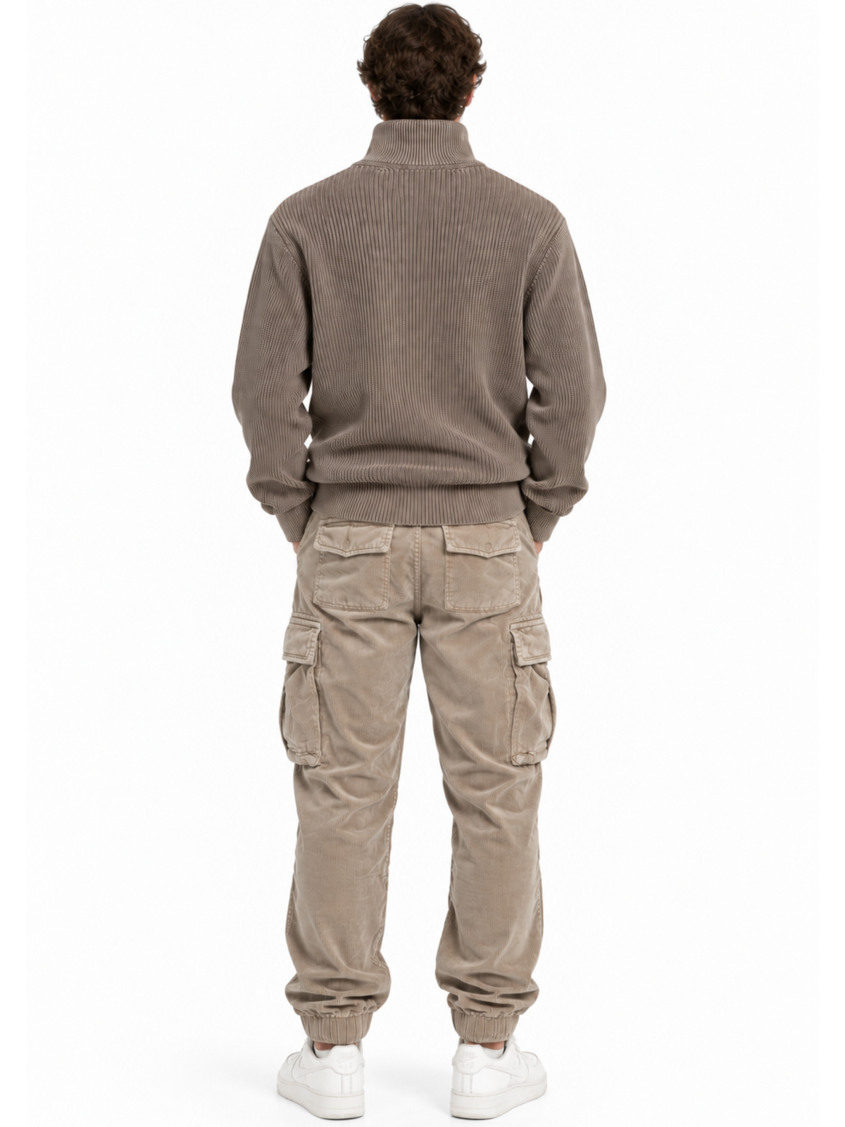 Pantalone Gianni Lupo Beige cargo in velluto GL2557 CAMEL GIANNI LUPO 