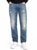 Jeans Gianni Lupo Alex Medium Blue strappi GL2562YH MEDIUM BLUE DENIM GIANNI LUPO 