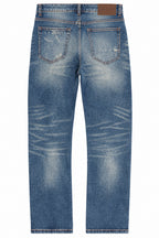 Jeans Gianni Lupo Alex Medium Blue strappi GL2562YH MEDIUM BLUE DENIM GIANNI LUPO 