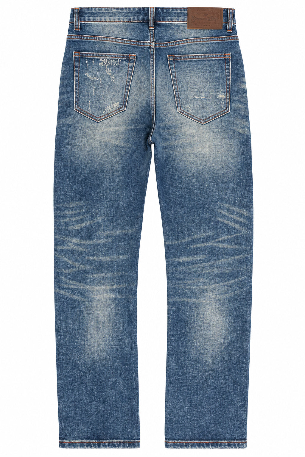 Jeans Gianni Lupo Alex Medium Blue strappi GL2562YH MEDIUM BLUE DENIM GIANNI LUPO 