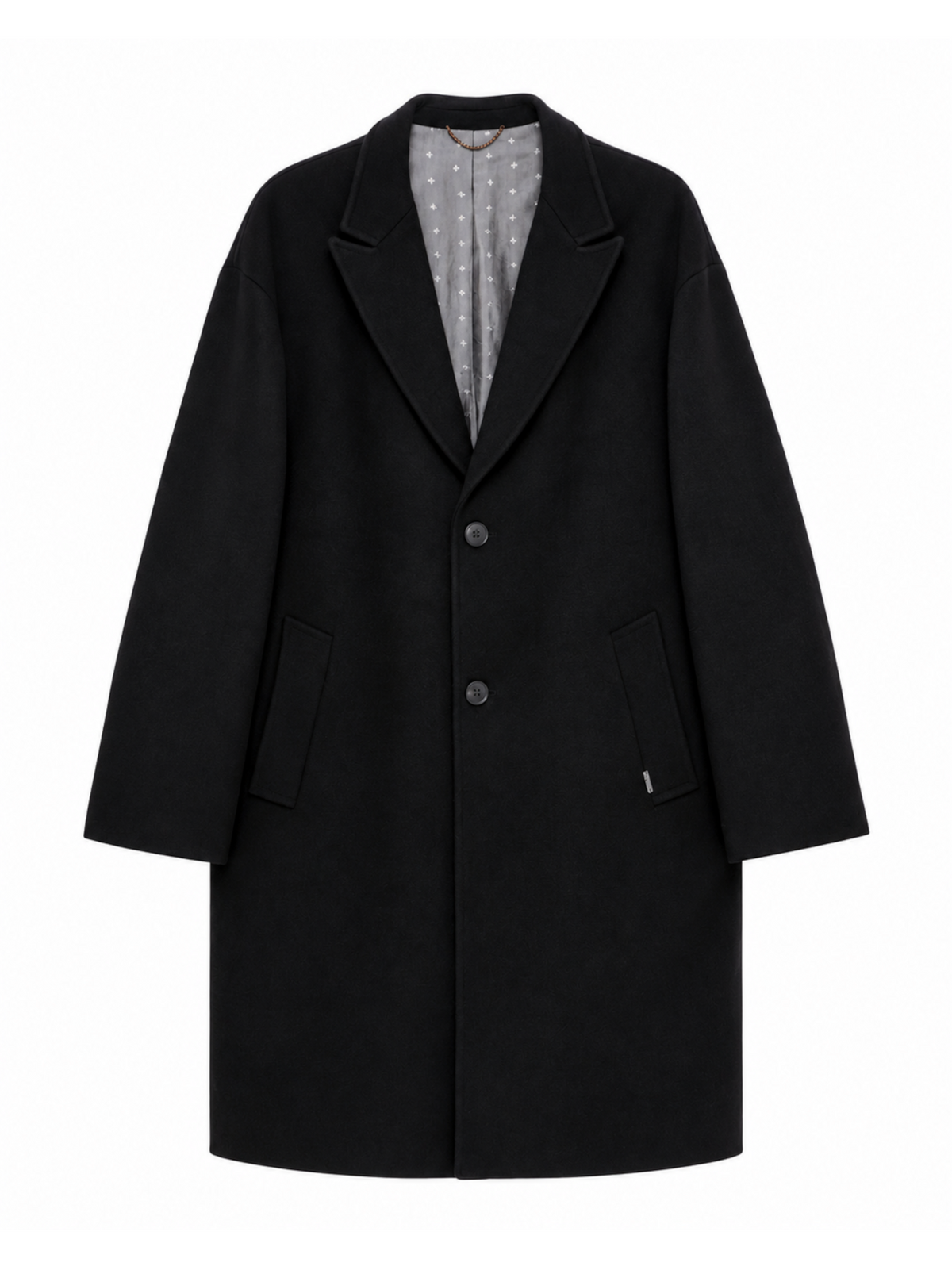 Cappotto Gianni Lupo Nero over GL3017TR NERO GIANNI LUPO 