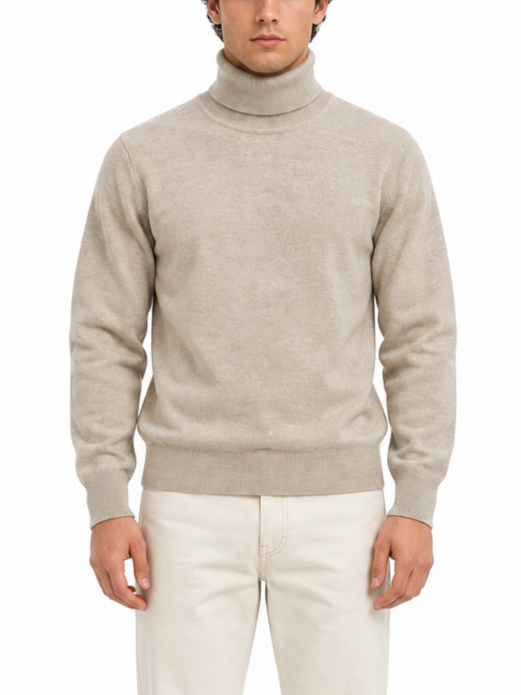 Maglia Gianni Lupo Beige dolcevita GL33500 CAMEL GIANNI LUPO 
