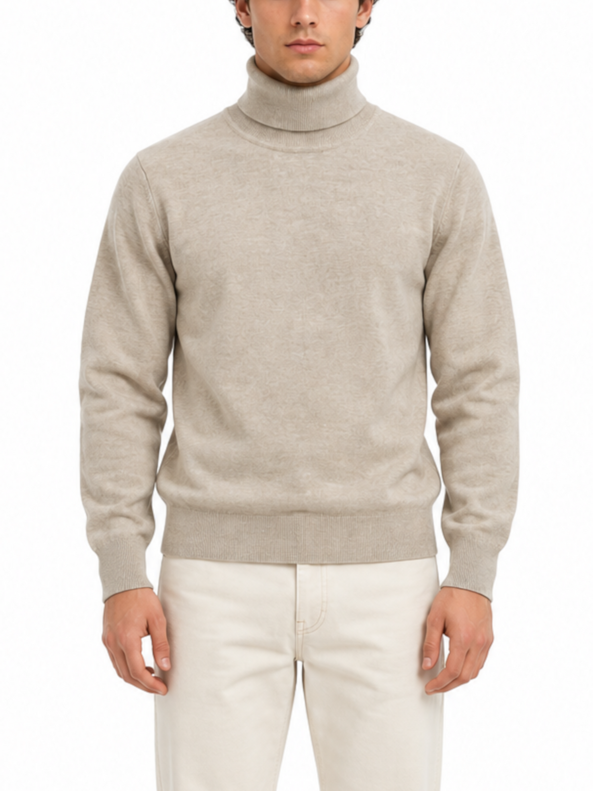 Maglia Gianni Lupo Beige dolcevita GL33500 CAMEL GIANNI LUPO 