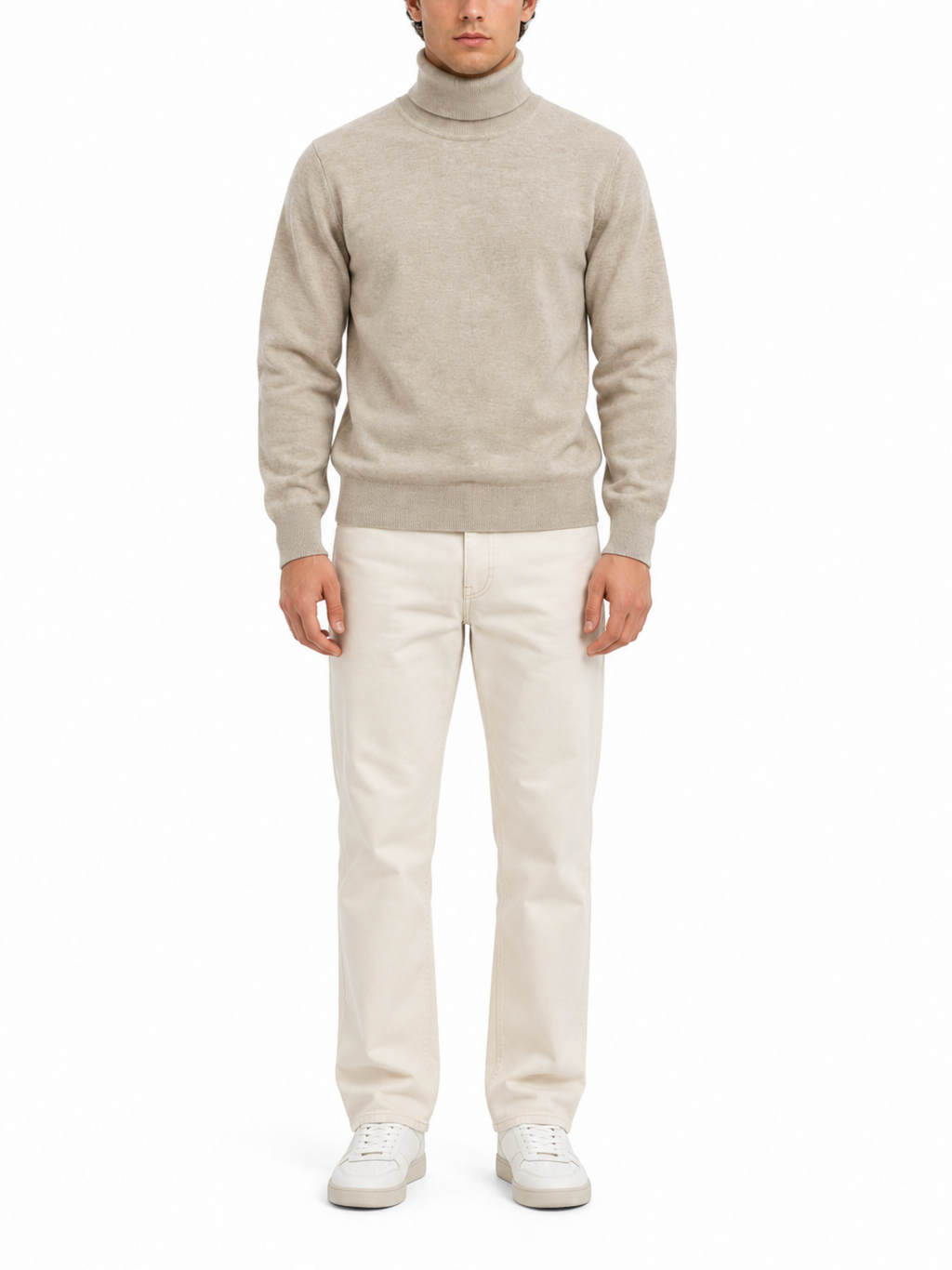 Maglia Gianni Lupo Beige dolcevita GL33500 CAMEL GIANNI LUPO 
