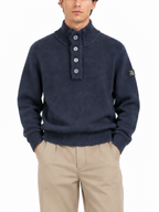 Maglia Gianni Lupo Blu 3 bottoni GL35078 BLU GIANNI LUPO 
