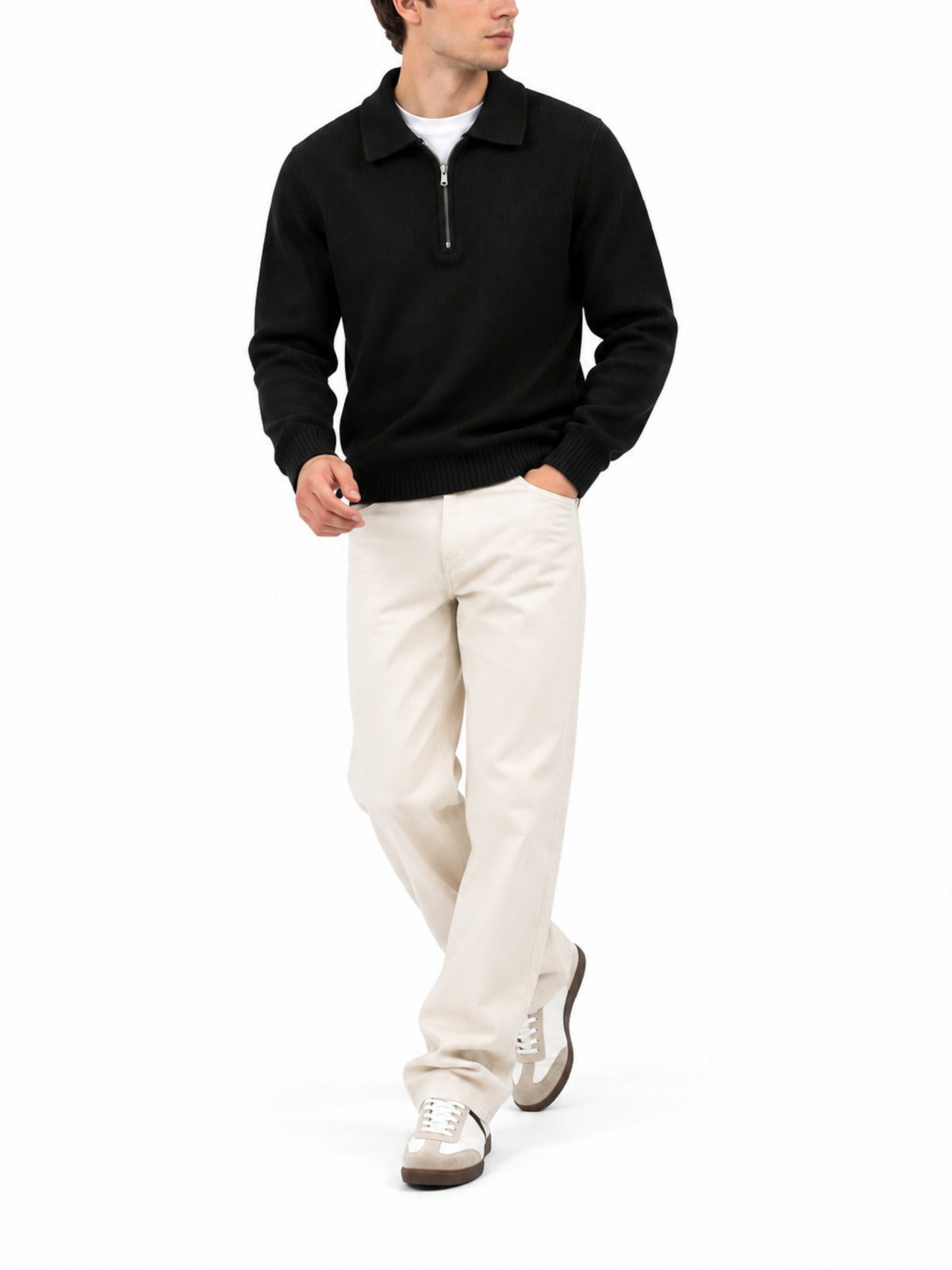 Maglia Gianni Lupo Nero polo GL35133 NERO GIANNI LUPO 