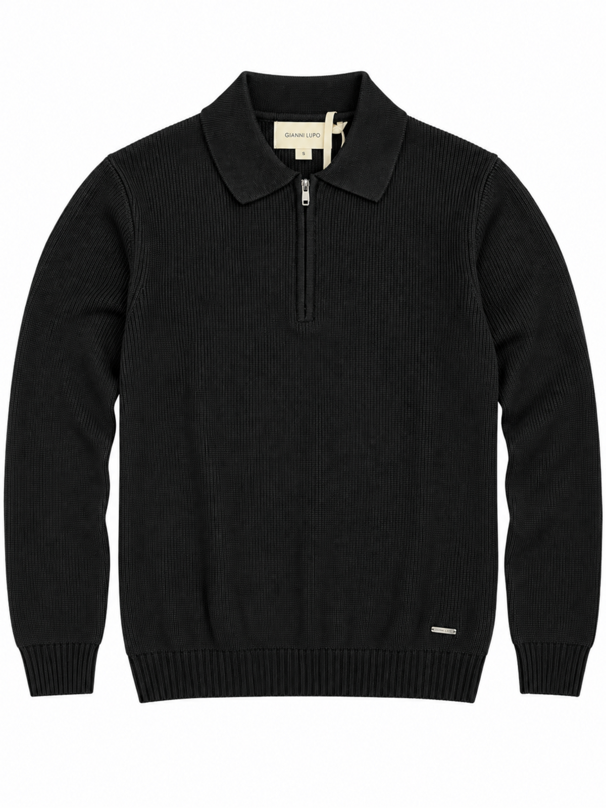 Maglia Gianni Lupo Nero polo GL35133 NERO GIANNI LUPO 