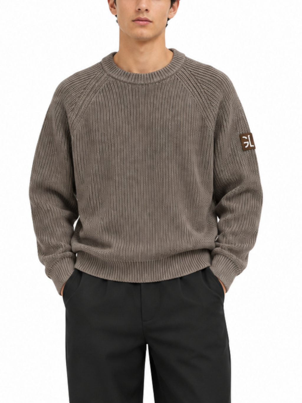 Maglia Gianni Lupo Marrone stonewash GL35262 COFFEE GIANNI LUPO 