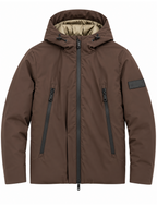 Giubbotto Gianni Lupo Marrone con cappuccio GL5069BD COFFE GIANNI LUPO 