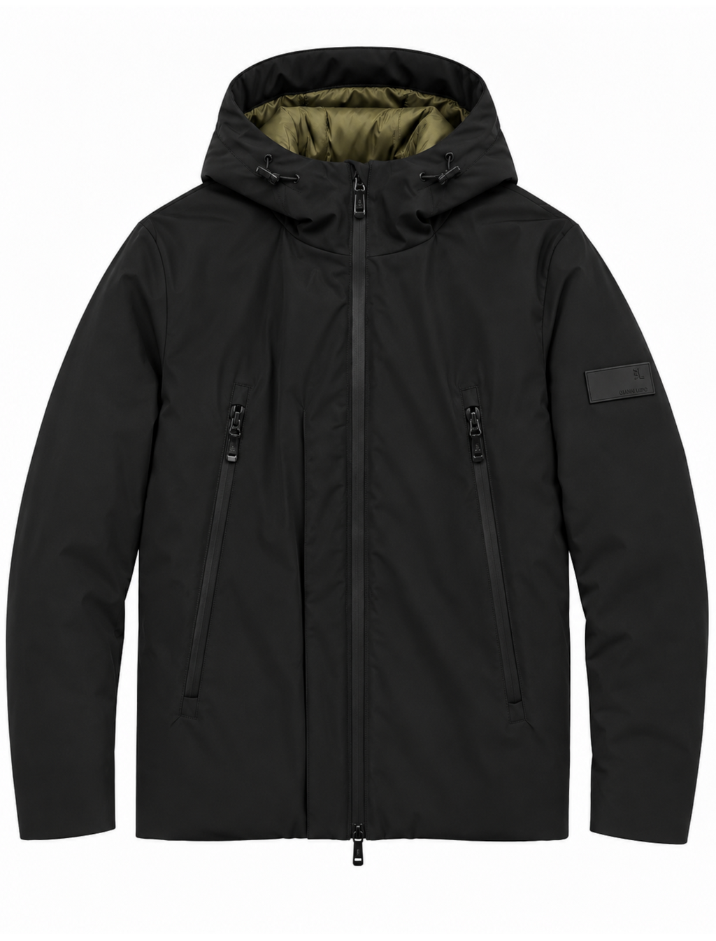 Giubbotto Gianni Lupo Nero con cappuccio GL5069BD NERO GIANNI LUPO 