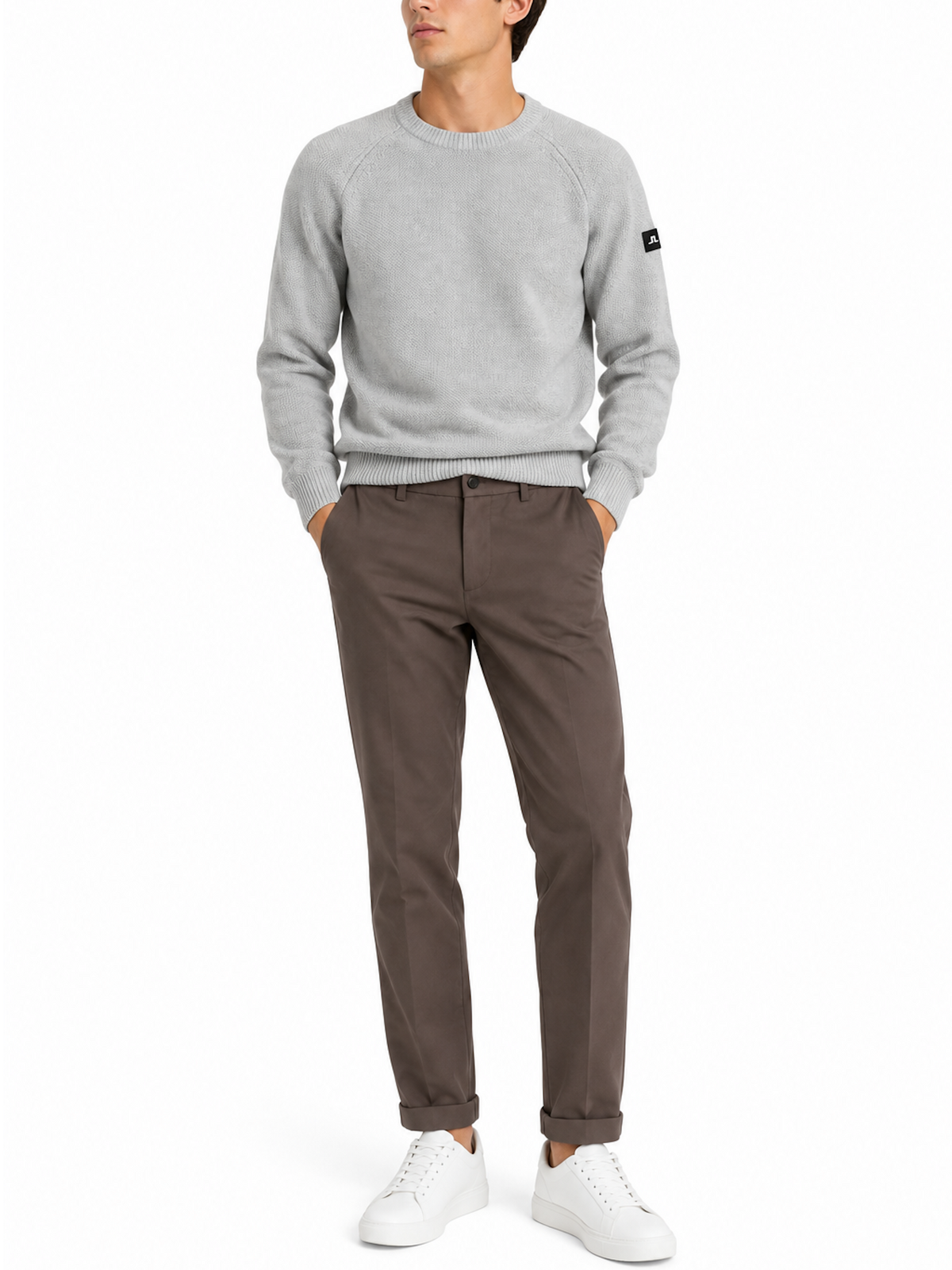 Chino Gianni Lupo Marrone in punto milano GL5248BD COFFE GIANNI LUPO 