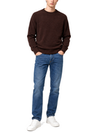 Maglia Gianni Lupo Marrone girocollo ciniglia GL535S COFFE GIANNI LUPO 