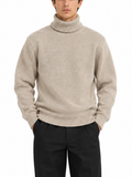 Maglia Gianni Lupo Beige dolcevita ciniglia GL536 BEIGE GIANNI LUPO 
