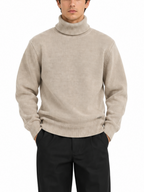 Maglia Gianni Lupo Beige dolcevita ciniglia GL536 BEIGE GIANNI LUPO 