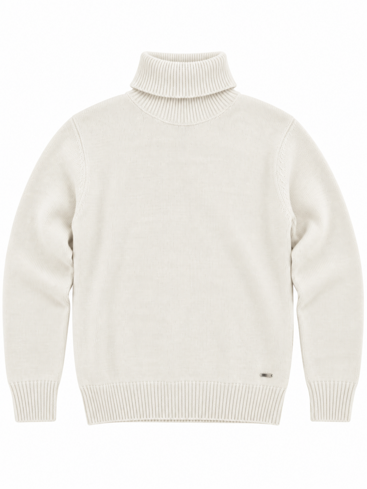 Maglia Gianni Lupo Panna dolcevita ciniglia GL536 WHITE GIANNI LUPO 