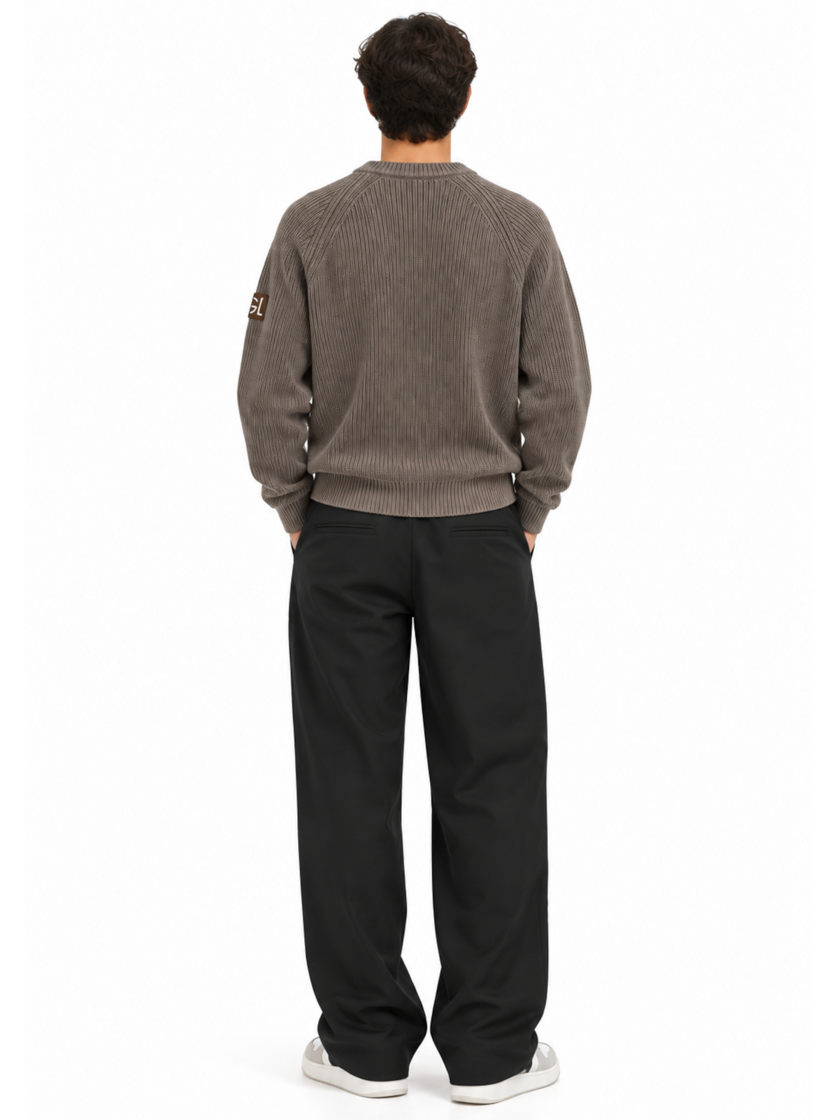 Chino Gianni Lupo Nero largo GL604PA NERO GIANNI LUPO 